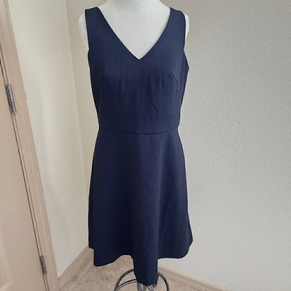 The Loft little black V-neck dress size 4 NWT